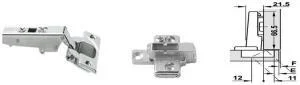 Opdek scharnier Blum CLIP top 110°
